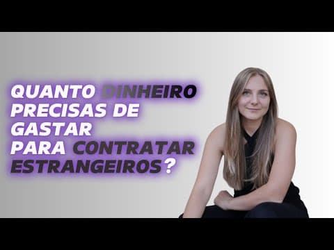 O  verdadeiro custo de contratar talentos internacionais, adaptado à realidade portuguesa.