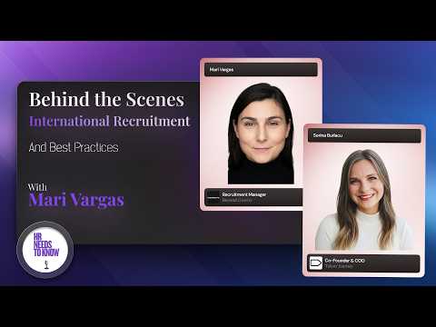 The Reality of International Recruitment: What Actually Makes It Work w/ Mari Vargas, Beyond Gravity