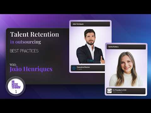 Best Practices for Talent Retention in Outsourcing w/ João Henriques, YTech