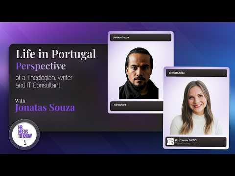 Perspective of an International Talent about moving and living in Portugal w/ Jonatas Souza