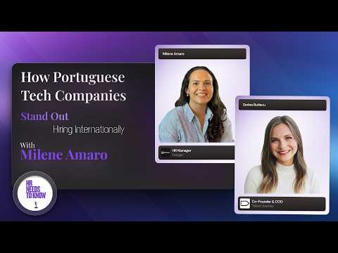 How Portuguese Tech Companies Stand Out while hiring Internationally w/ Milene Amaro, Integer